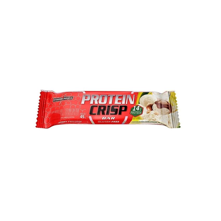 PROTEIN CRISP BAR LEITE NINHO COM CREME DE AVELA 45G
