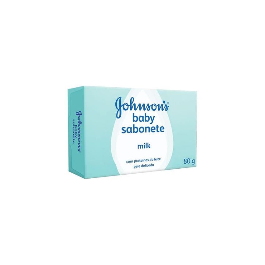SABONETE EM BARRA JOHNSON´S BABY MILK 80G
