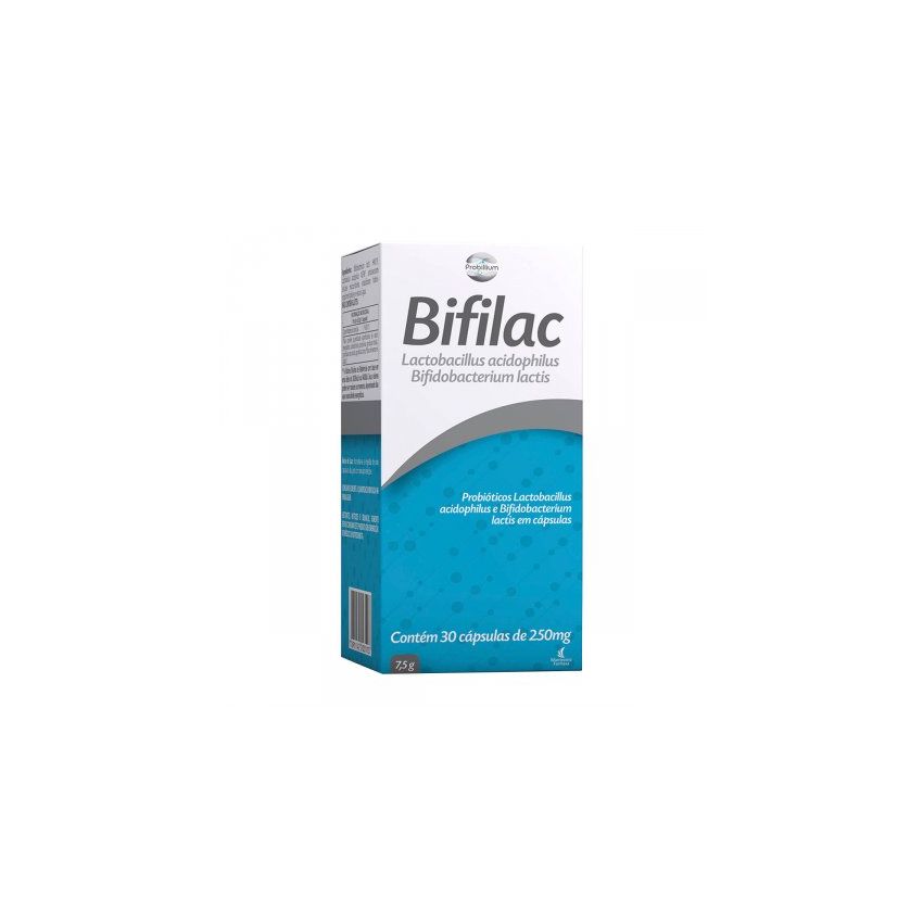 BIFILAC 250 MG COM 30 COMPRIMIDOS 