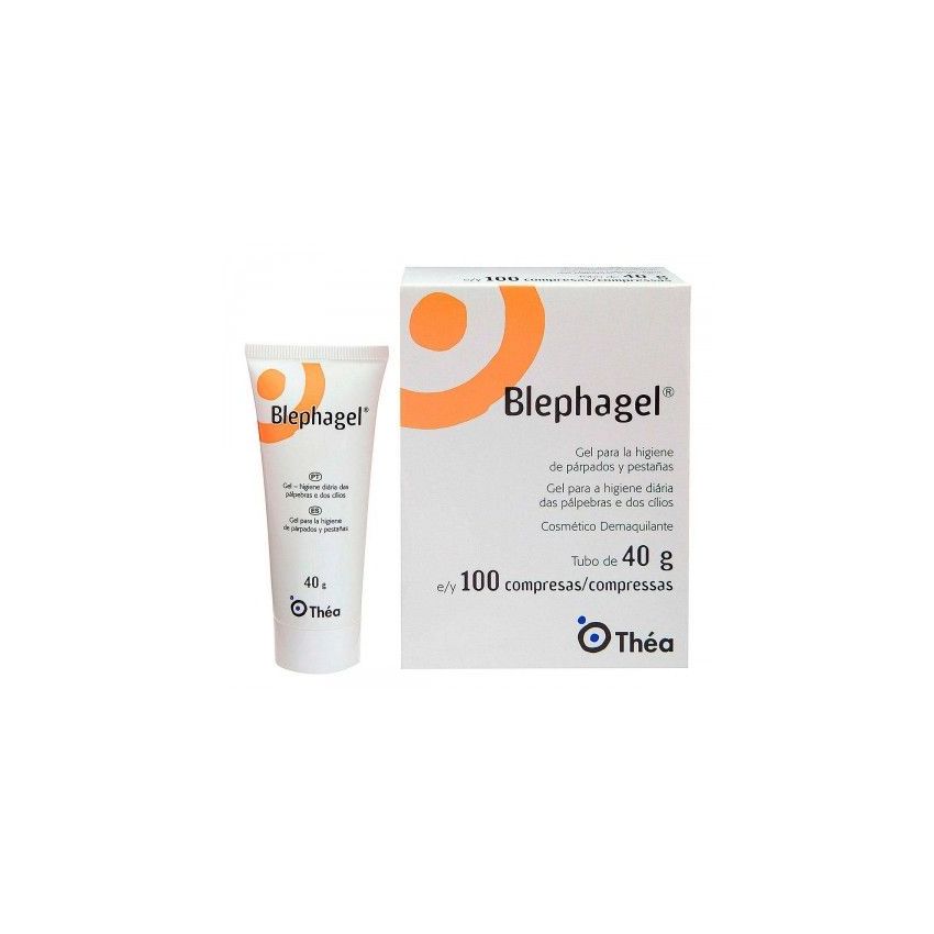 BLEPHAGEL 40G COM 100 COMPRESSAS