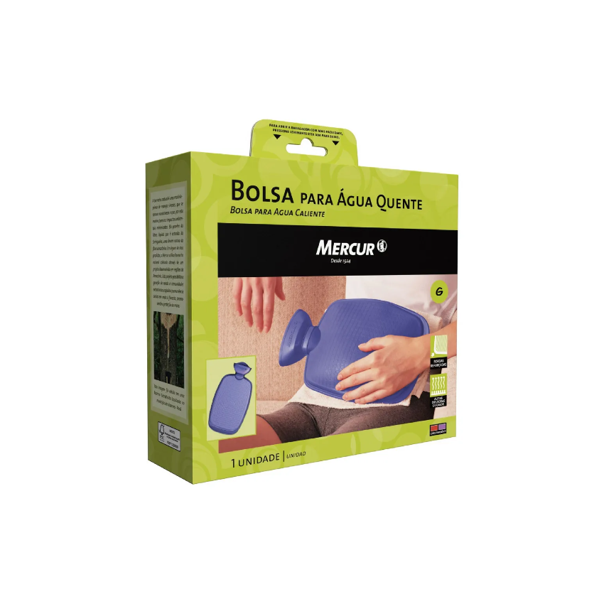 BOLSA P/AGUA QUENTE LILAS G