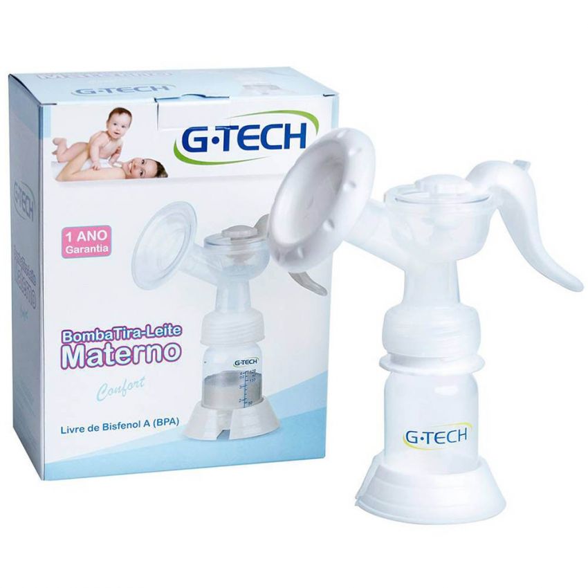 BOMBA VACUO TIRA LEITE MATERNO CONFORT G-TECH