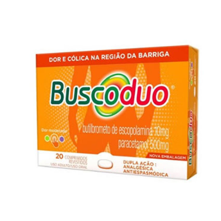 BUSCODUO COM 20 COMPRIMIDOS
