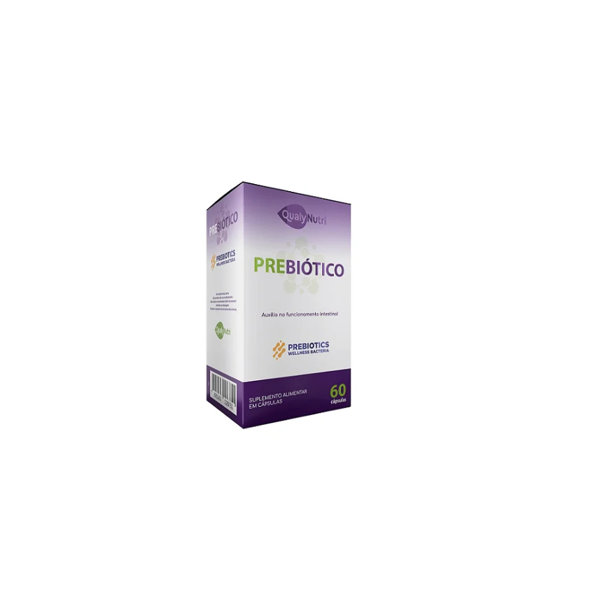 PREBIOTICO 500MG COM 60 CAPSULAS QUALYNUTRI