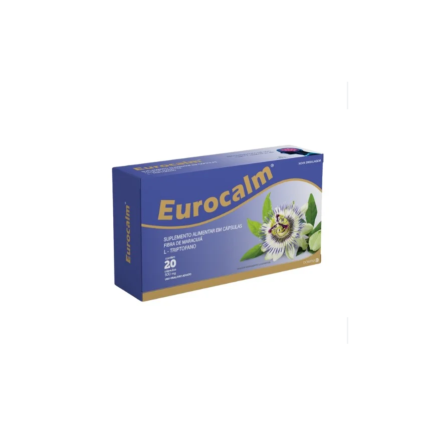 EUROCALM COM 20 CAPSULAS 