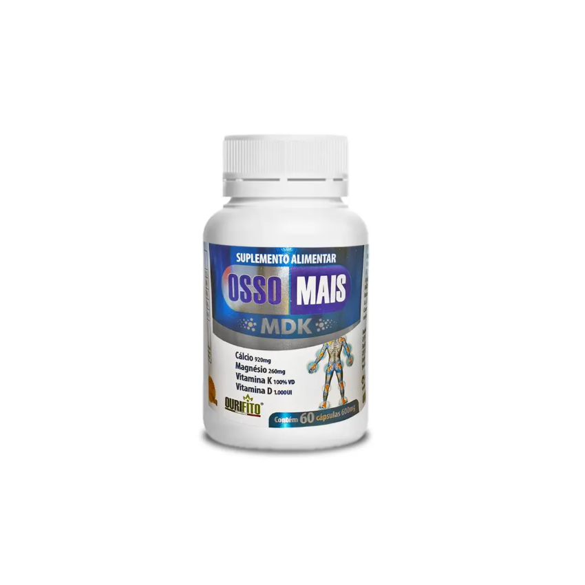 OSSO MAIS MDK COM 60 CAPSULAS