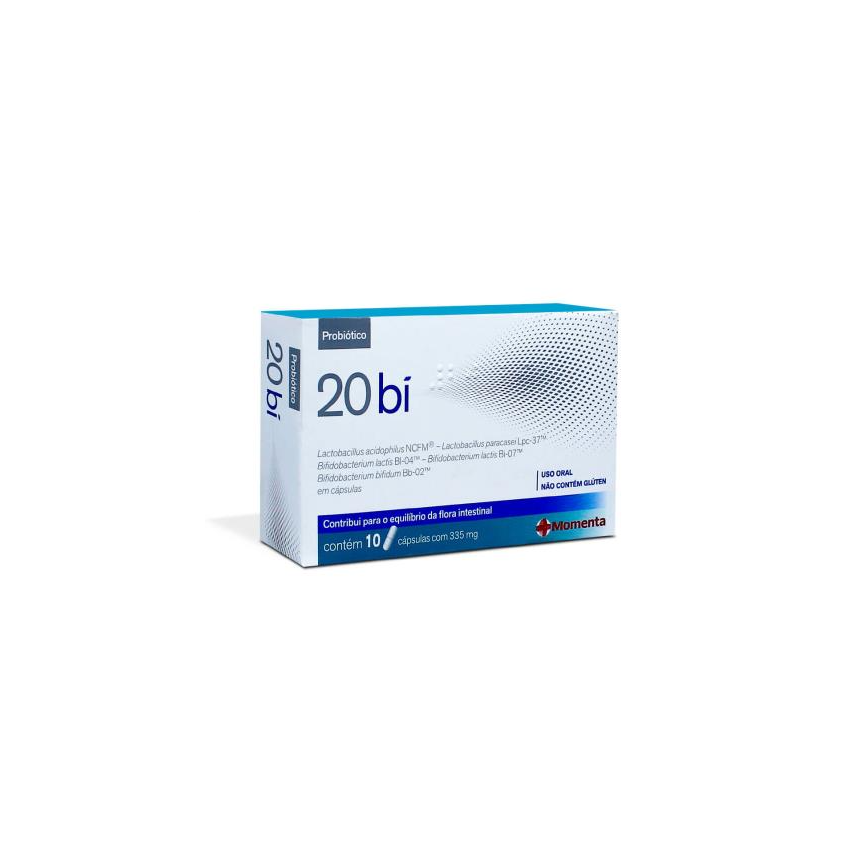 20 BI COM 10 CÁPSULAS