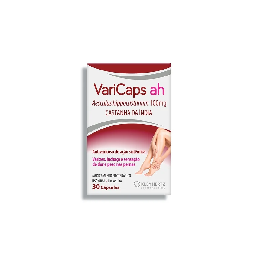 VARICAPS AH 100MG COM 30 CAPSULAS