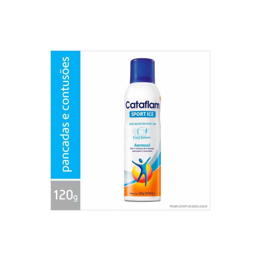 CATAFLAM AEROSSOL SPORT ICE 120 GRAMAS-NOVARTIS-