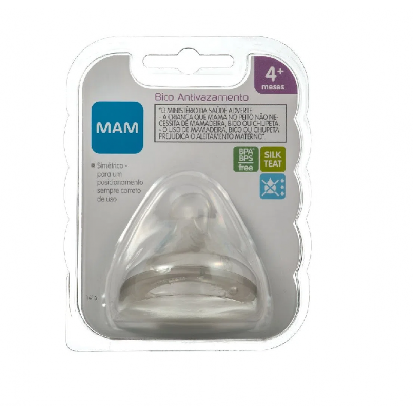 BICO DE MAMADEIRA MAM ANTIVAZAMENTO FLUXO RAPIDO -1416