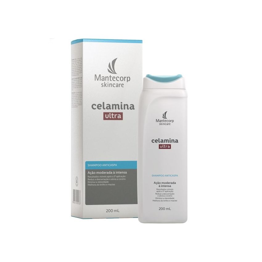 CELAMINA ULTRA SHAMPOO ANTICASPA 200ML
