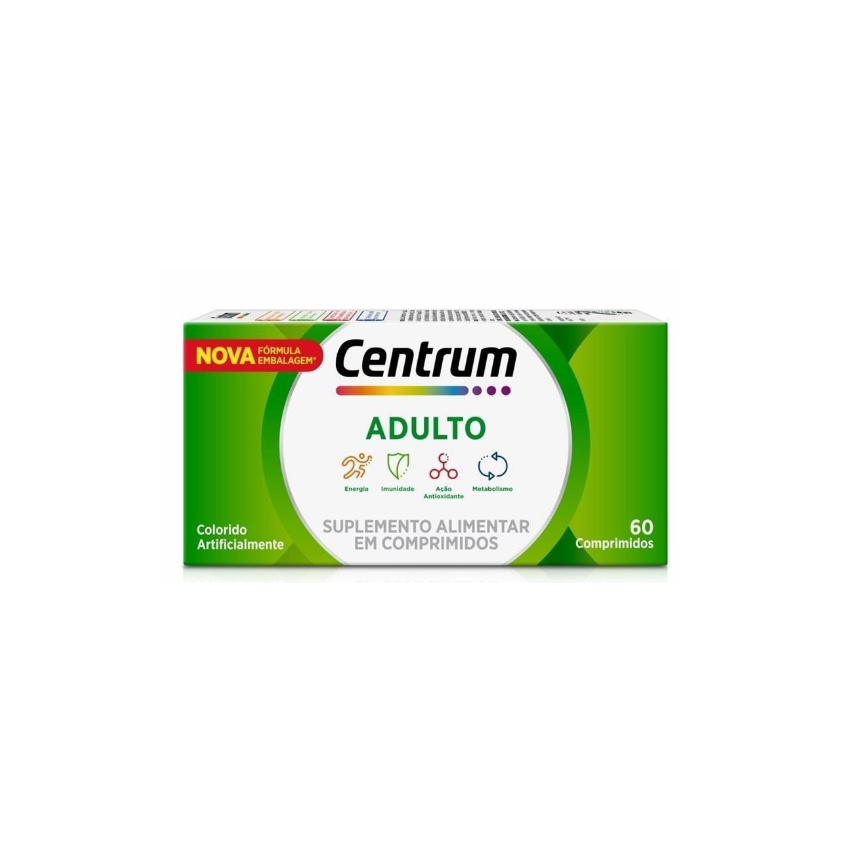 CENTRUM ADULTO COM 60 COMPRIMIDOS
