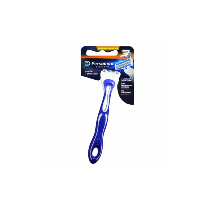 APARELHO BARBEAR PERSORMAX 3 CONFORT AZUL