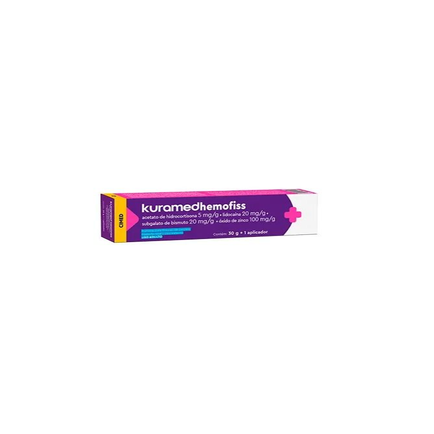 KURAMEDHEMOFISS POMADA BISNAGA 30G 1 APLICADOR