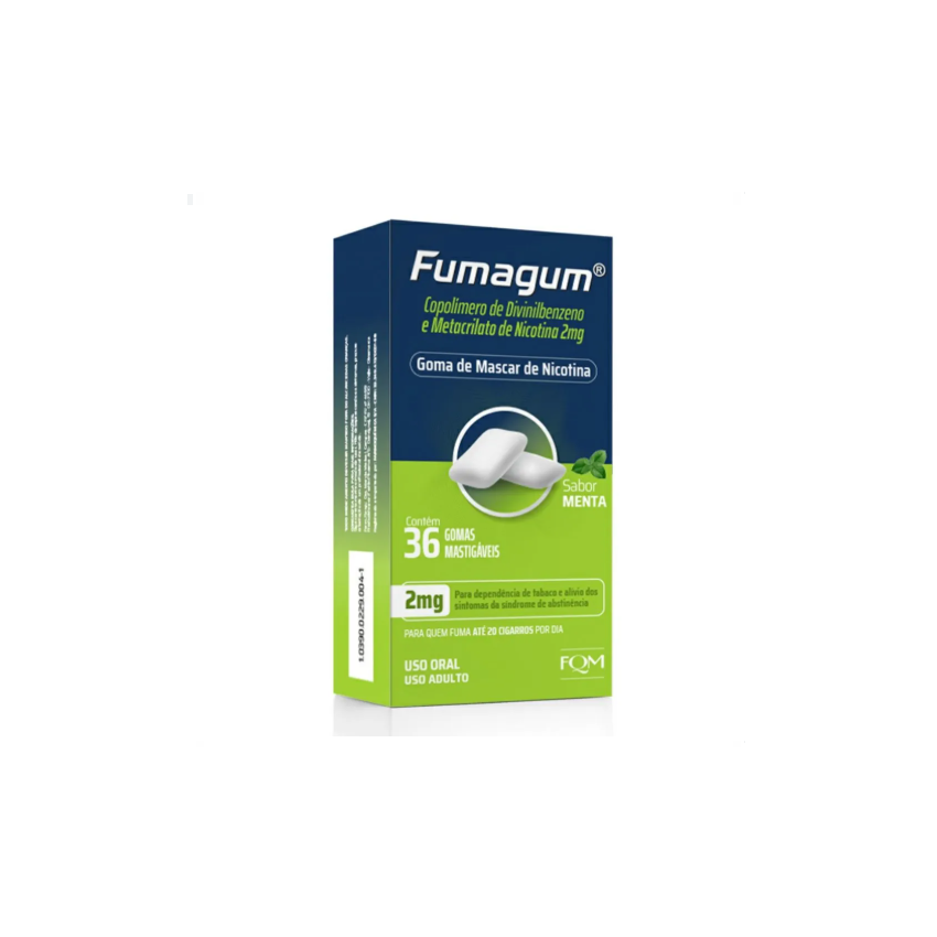 FUMAGUM 2MG COM 36 GOMAS MASTIGAVEIS