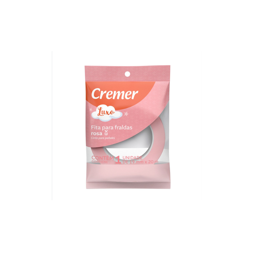 FITA ADESIVA CREMER ROSA
