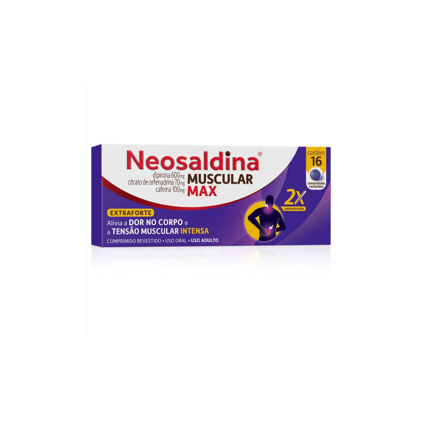 NEOSALDINA MUSCULAR MAX 16 COMPRIMIDOS