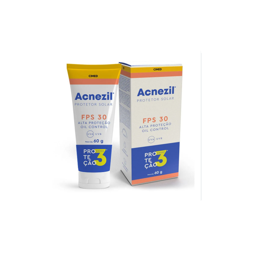 PROTETOR ACNEZIL FPS30 OIL CONTROL BG 60G