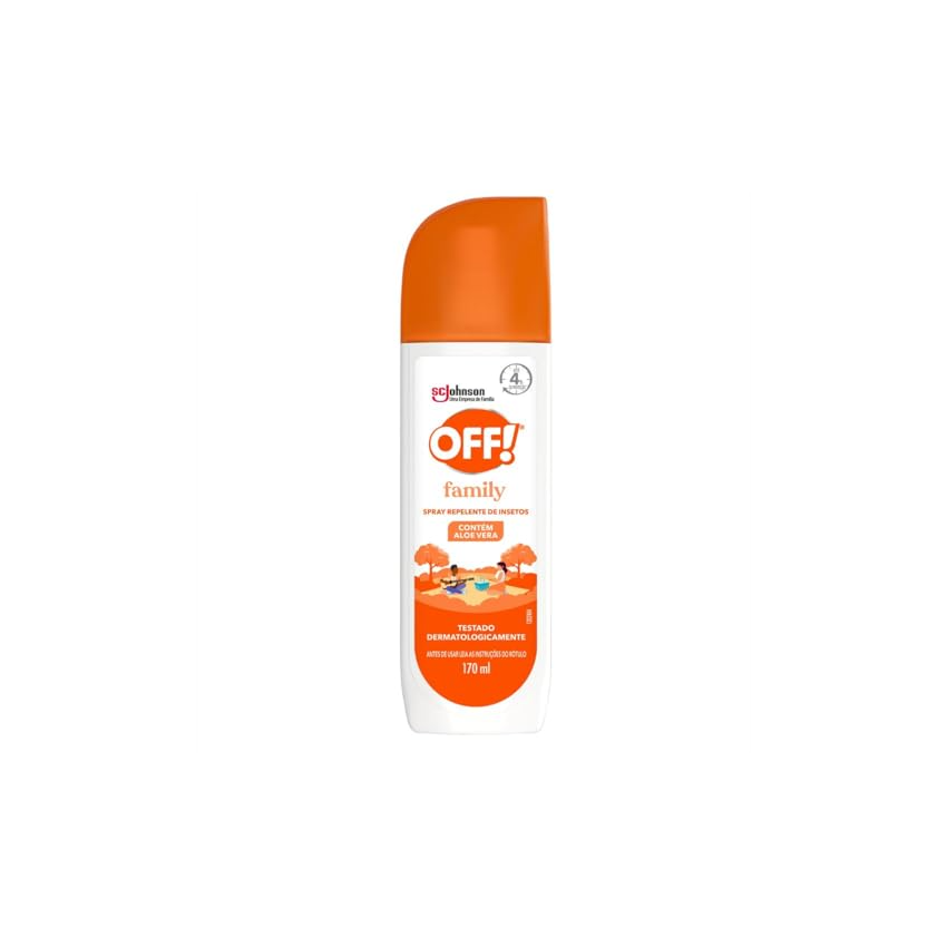 REPELENTE OFF FAMILY COM OLOE VERA 170ML