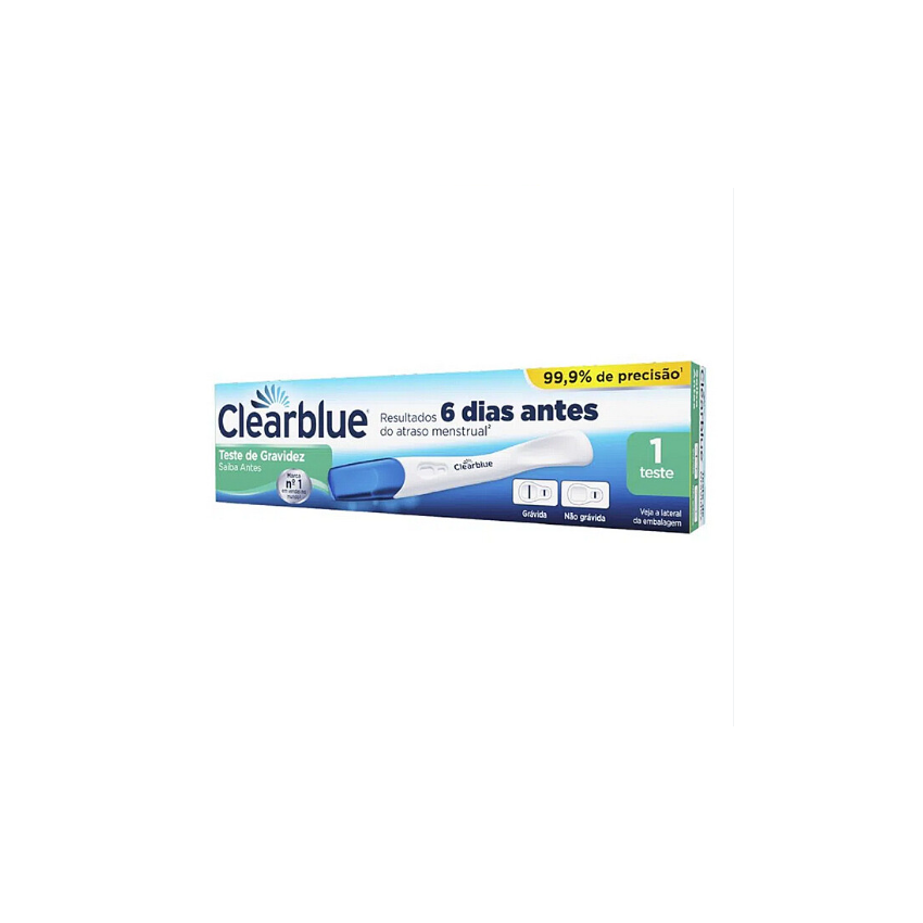 TESTE DE GRAVIDEZ CLEARBLUE SAIBA ANTES