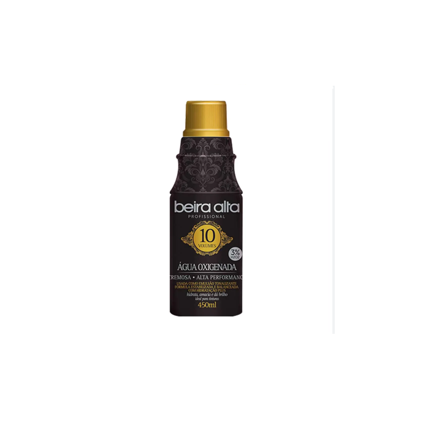 AGUA OXIGENADA BEIRA ALTA 10 VOLUME COM 450ML