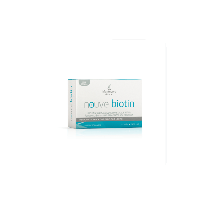 NOUVE BIOTIN COM 30 CÁPSULAS