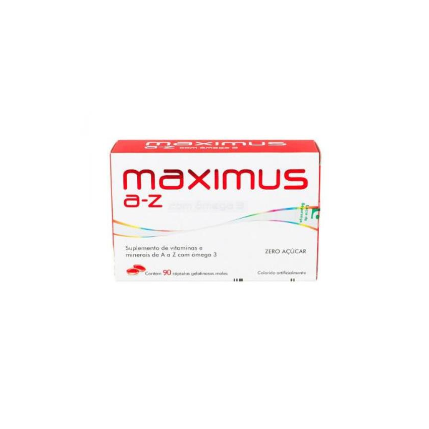 MAXIMUS A-Z COM ÔMEGA 3 COM 90 CÁPSULAS