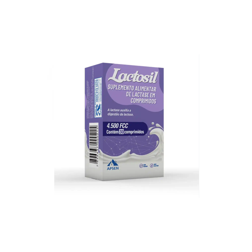 LACTOSIL 4.500 FCC 30 COMPRIMIDOS-APSEN-