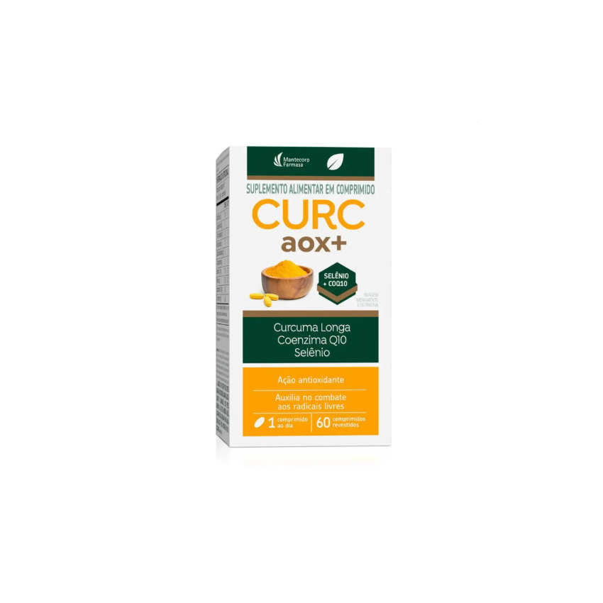 CURC AOX+ CT FRESCO COM 60 COMPRIMIDOS