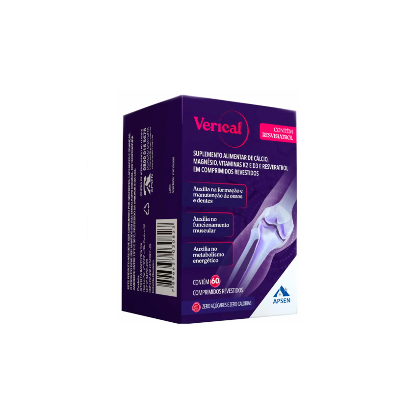 VERICAL COM 60 COMPRIMIDOS