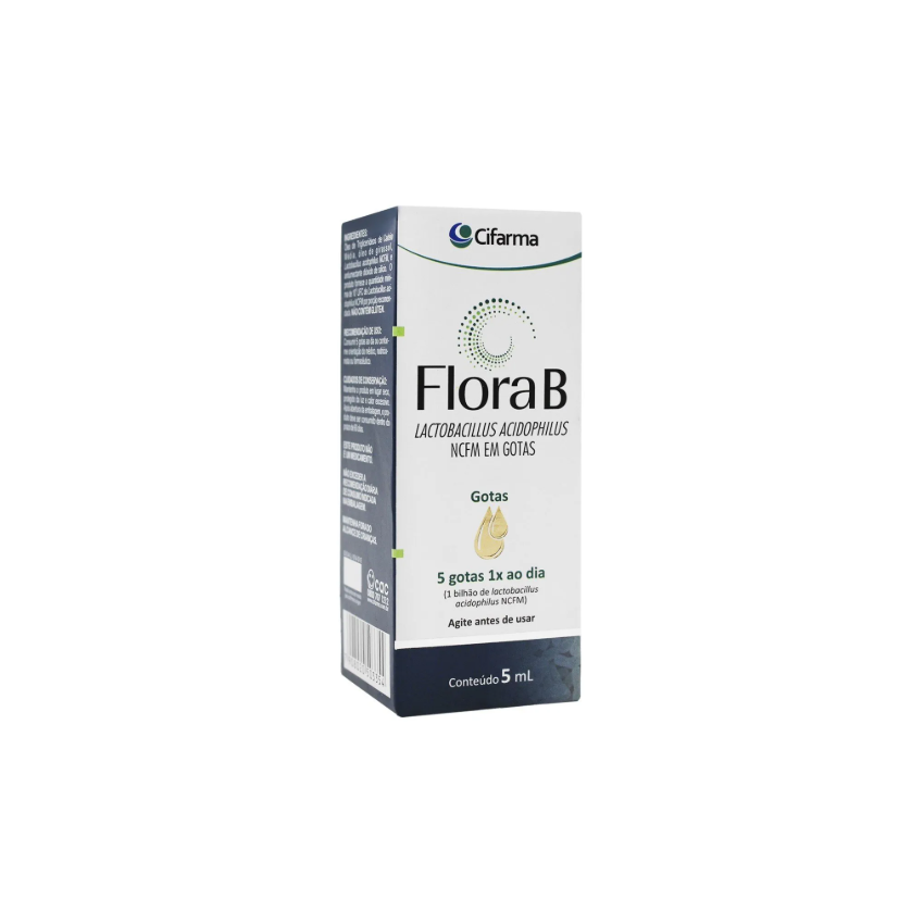 FLORA B GOTAS COM 5ML-CIFARMA-