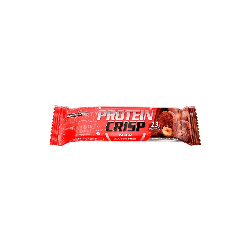 BARRA DE PROTEINA PROTEIN CRISPY AVELÃ 45G