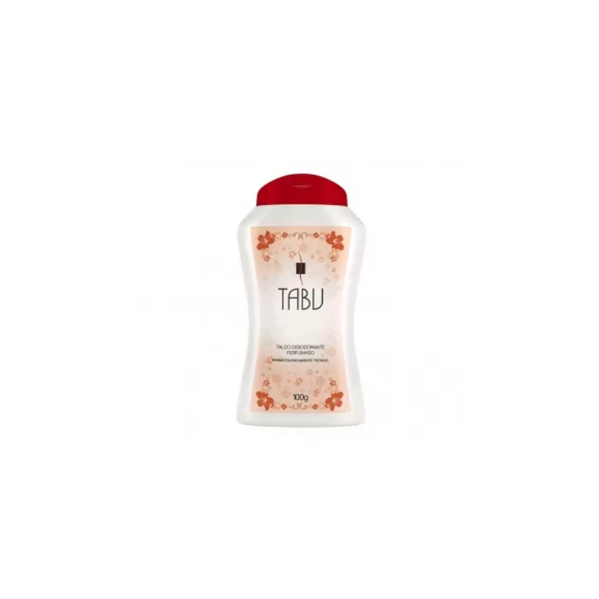 TALCO TABU FLORES COM 100G