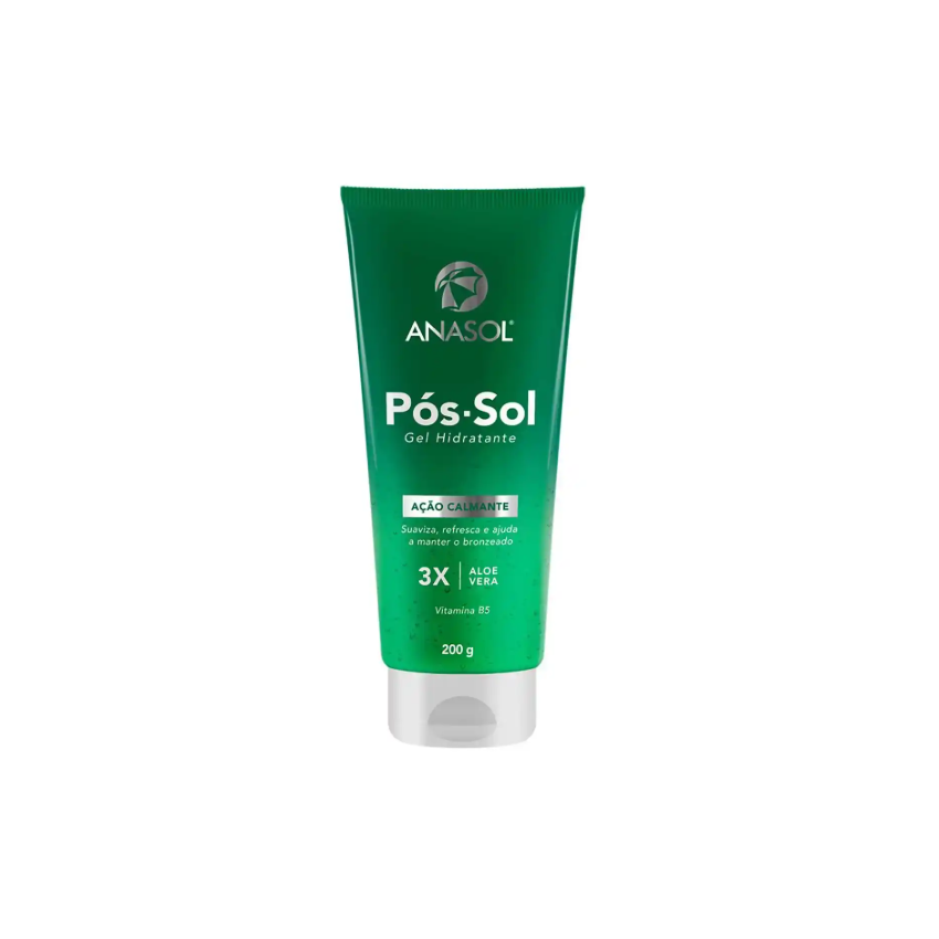 GEL HIDRATANTE ANASOL POS-SOL COM 200 GRAMAS