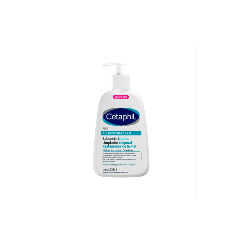 SABONETE LIQUIDO CET´PHIL PRO AD RESTORADERM 236ML