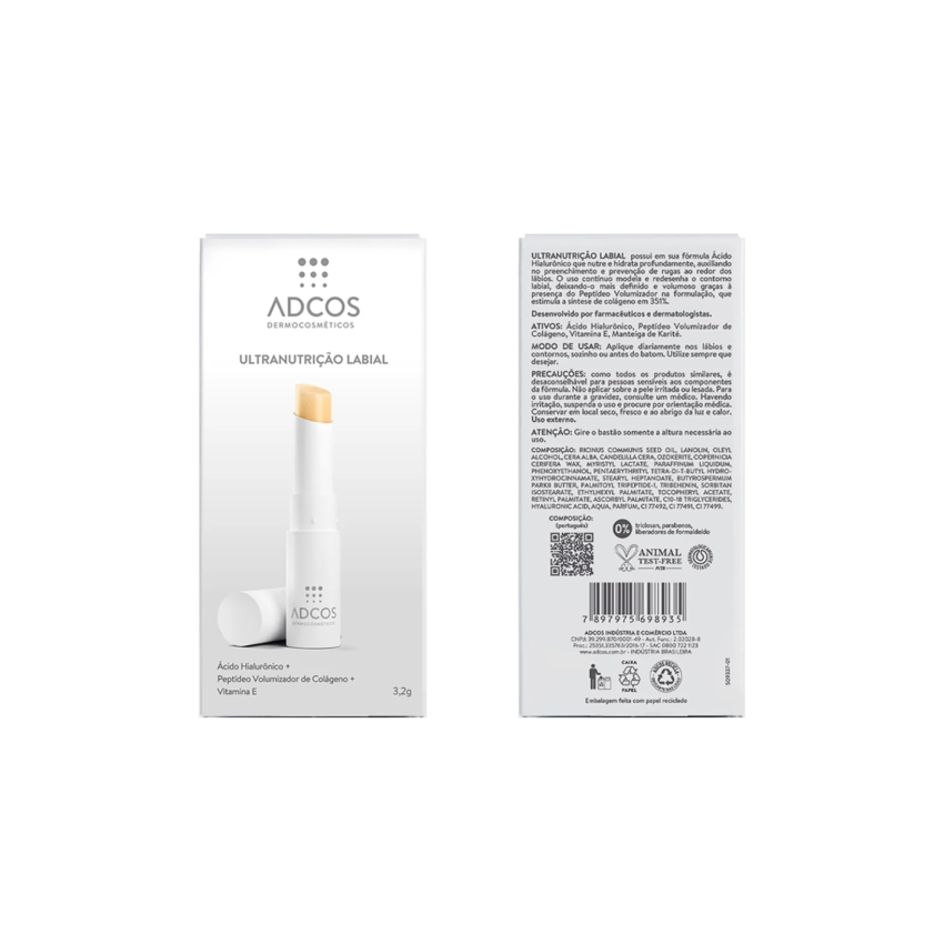 ULTRA-NUTRIÇAO LABIAL ANTI-IDADE 3,2G