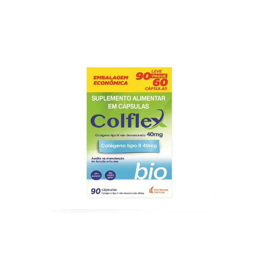 COLFLEX BIO 40NG COM 90 CAPSULAS