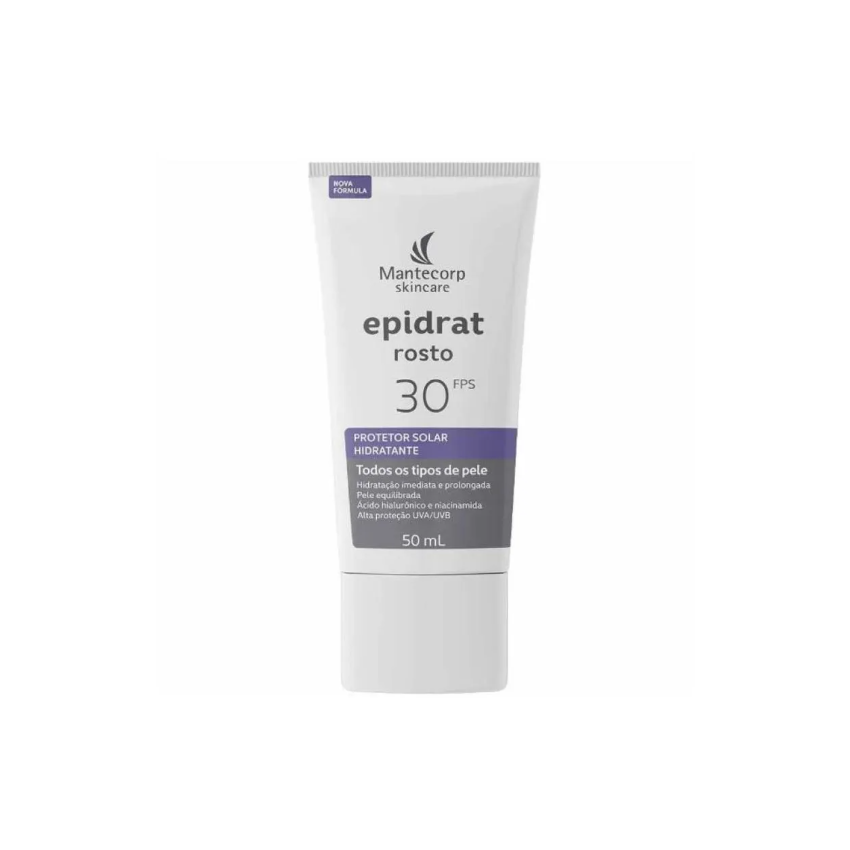 PROTETOR SOLAR HIDRATANTE EPIDRAT ROSTO FPS30 50ML