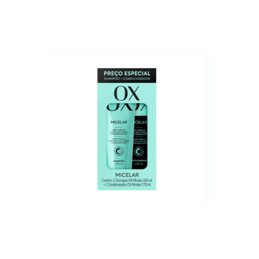 KIT OX MICELAR SAMPOO 200ML+ CONDICIONADOR 170ML