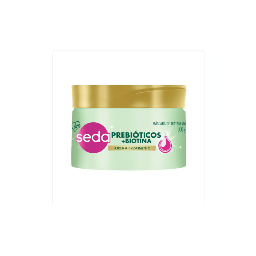 MASCARA CAPILAR SEDA PREBIOTICOS+BIOTINA COM 300G
