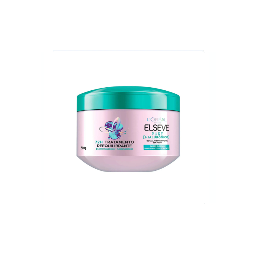 MASCARA ELSEVE REEQUILIBRANTE PURE HIALORONICO 300G