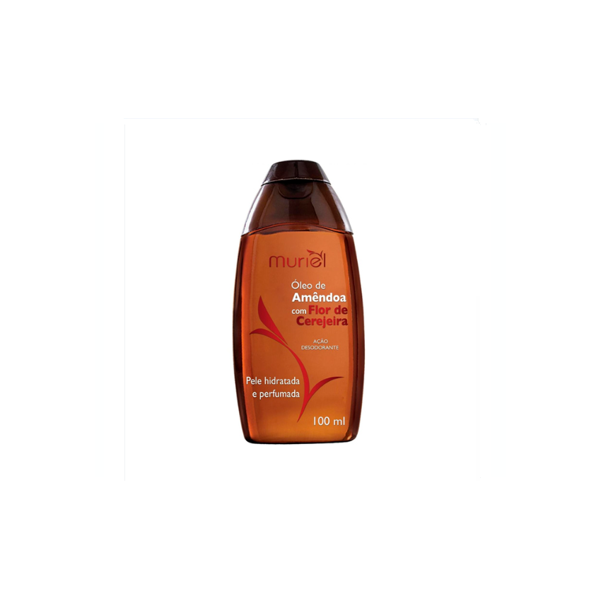 OLEO MURIEL AMENDOAS FLOR DE CEREJEIRA 100ML