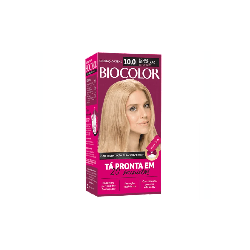 TINTURA BIOCOLOR 10.0 LOURO ULTRAFINO 