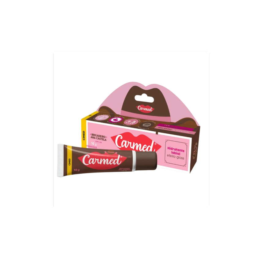 HIDRATANTE LABIAL CARMED COM 10G BRIGADEIRO