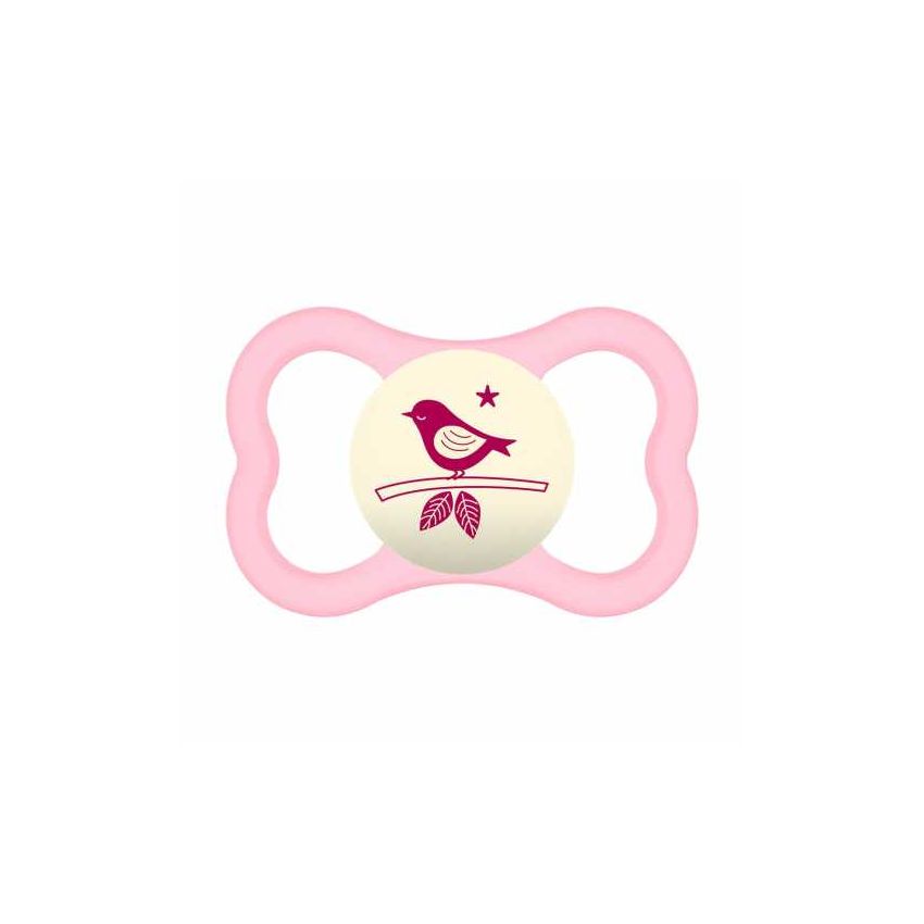 CHUPETA MAM AIR NIGHT 6+ MESES ROSA