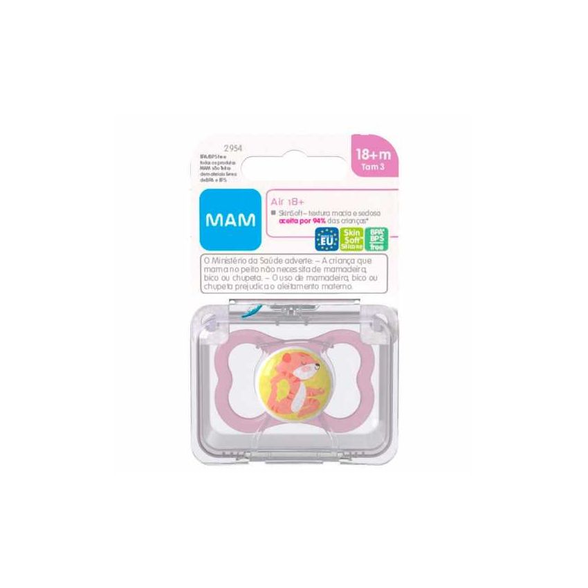 CHUPETA MAM AIR 18+ ROSA