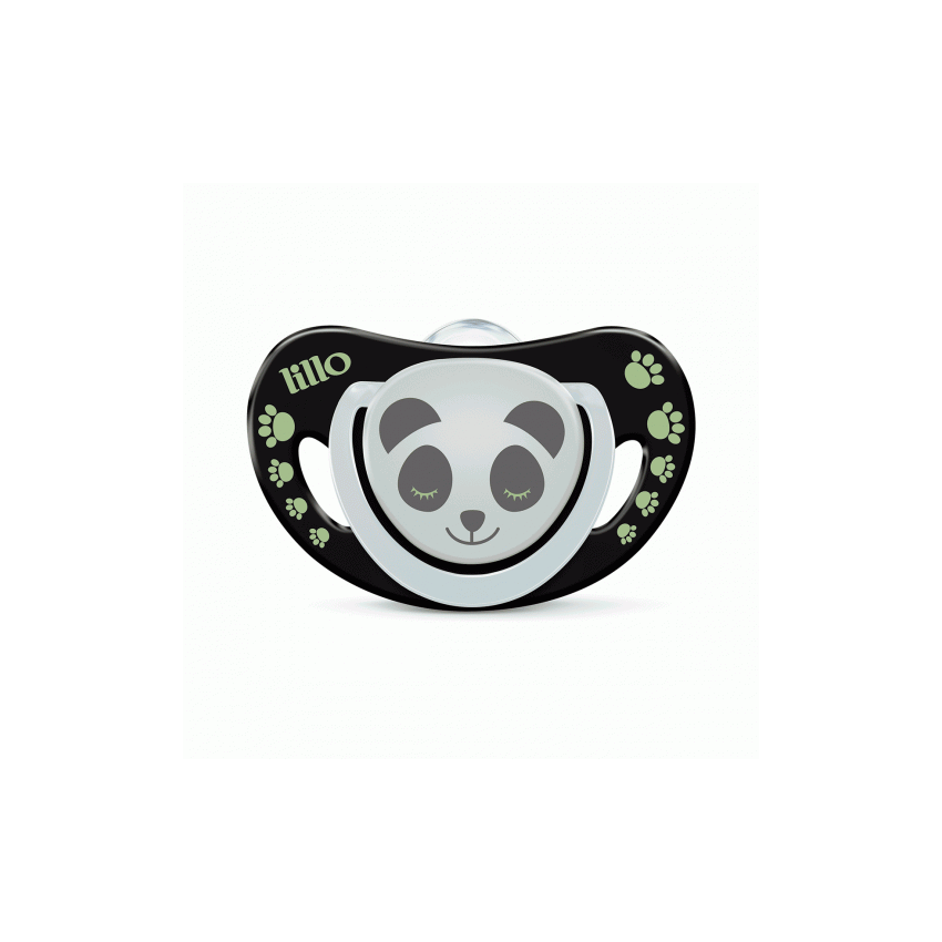 CHUPETA LILLO ELEGANCY GLOW PANDA 0-6 MESES NEUTRA 