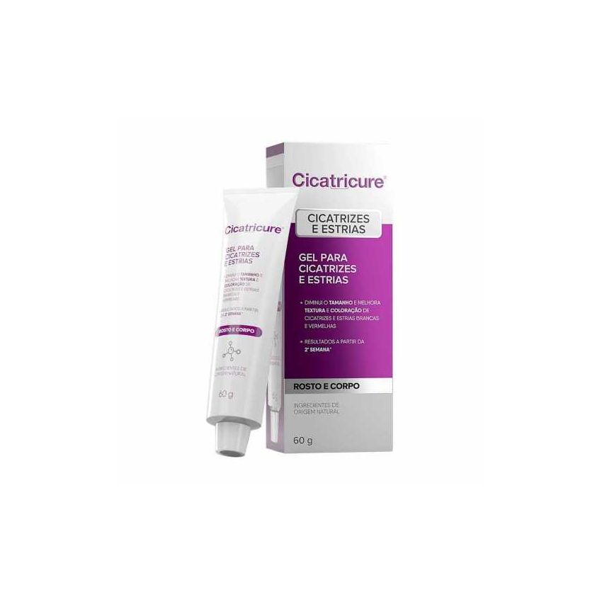 CICATRICURE ANTI ESTRIAS GEL 60 GRAMAS
