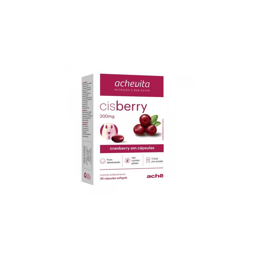 CISBERRY 200MG COM 30 CAPSULAS