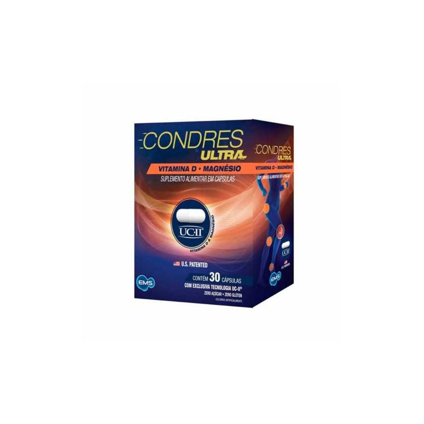 CONDRES ULTRA VITAMINA D MAGNÉSIO COM 30 CÁPSULAS